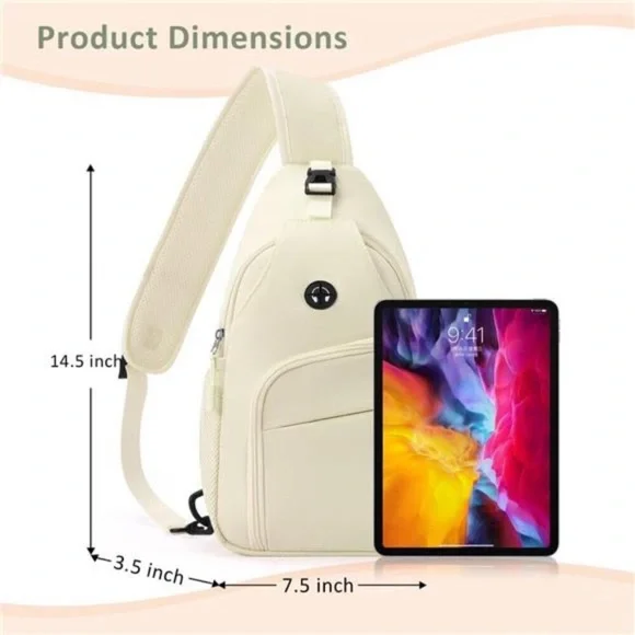 Crossbody Bags Sling Bag Backpack for Women for Men - Picture 4 of 8